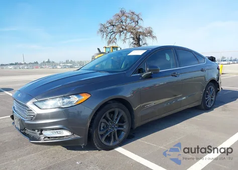 2018 Ford Fusion Hybrid Se z USA, uszkodzony, nr VIN 3FA6P0LU2JR102962